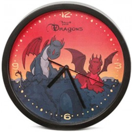 Reloj de pared Dragones 25cm