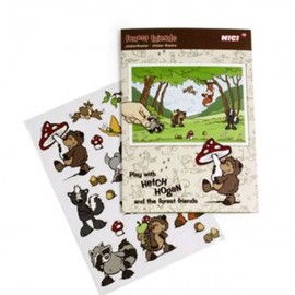 Forest Friends bloc de estampas A4