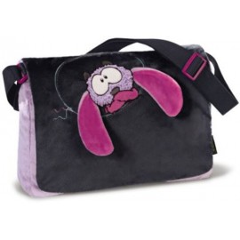 Bolsa monstruo "Hihi" lila peluche