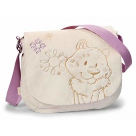 Bolsa para hombro chica leopardo de nieve