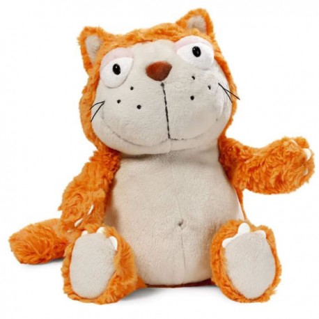 Gato hambriento naranja 35cm