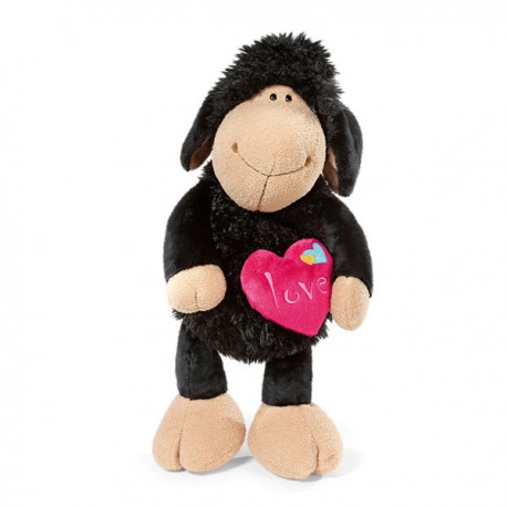 Jolly Mah con corazón - Negro 25cm